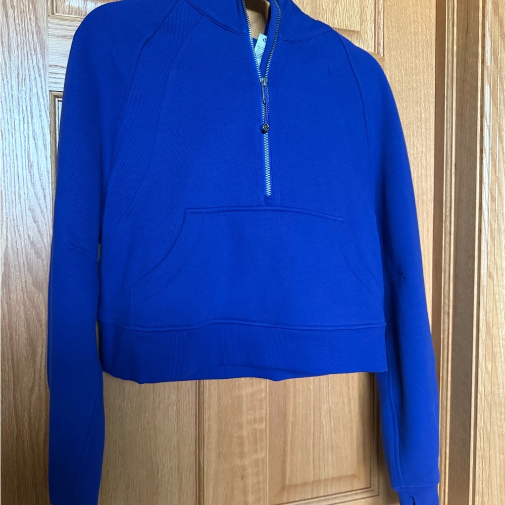 Lululemon Athletica Royal Blue Zip-Up